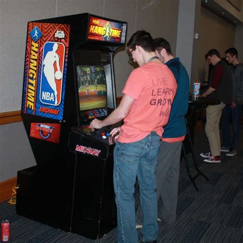 Nba Hangtime Basketball Video Arcade Game Record A Hit Entertainment