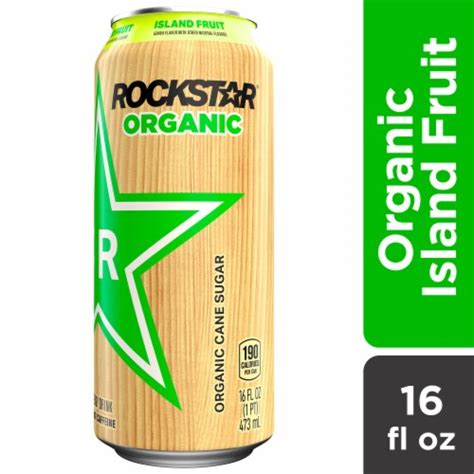 Rockstar Island Fruit Energy Drink Can 16 Oz Food 4 Less
