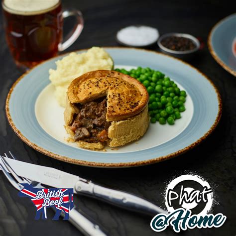 Steak And Cornish Ale Pie X 8 Phat At Home