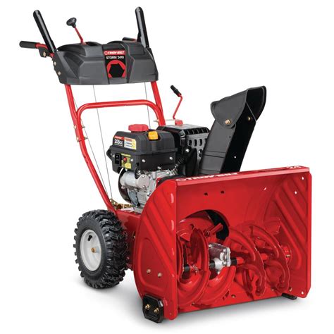 Maybe you would like to learn more about one of these? Troy-Bilt 24 in. 208 cc Two-Stage Gas Snow Blower with Electric Start Self Propelled-Storm 2410 ...