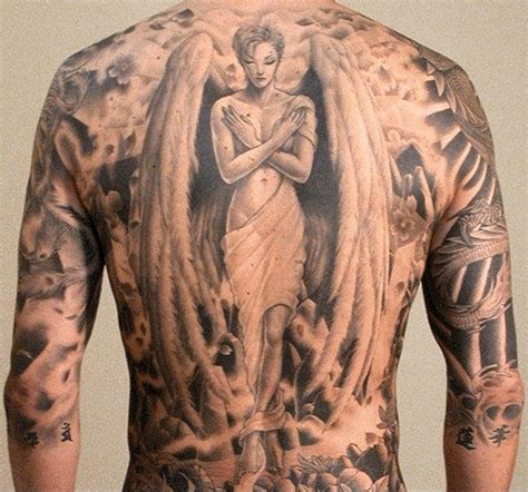 50 Sexy Angel Tattoo Designs