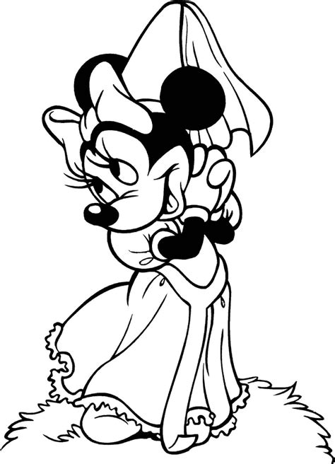 Free Printable Coloring Pages Minnie Mouse