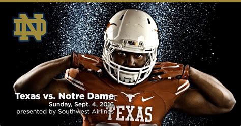 Texas Longhorns Vs Notre Dame Gameday Information Horns Illustrated