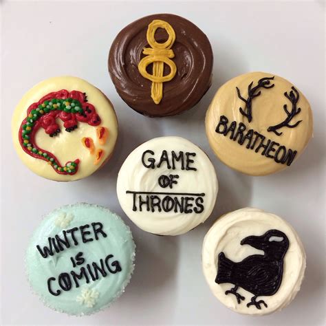 Game Of Thrones Cupcakes From Sibbys Cupcakery San Mateo Ca