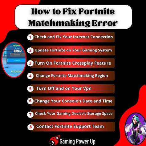 The Fortnite Matchmaking Error Is Back In 2024 Lets Fix It