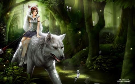Black and white anime wolves 24 background. Anime White Wolf Wallpapers - Wallpaper Cave
