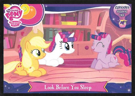 My Little Pony Look Before You Sleep Series 3 Trading Card Mlp Merch