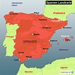 StepMap - Spanien Landkarte - Landkarte für Spanien