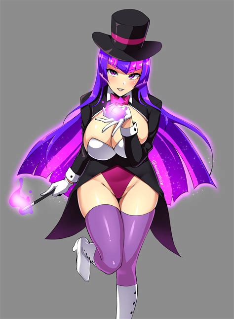 Twilight Sparkle And Zatanna Zatara Dc Comics And More Drawn By