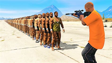 How Many People Can 1 Bullet Kill In Gta 5 Youtube