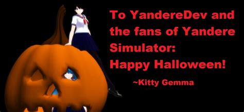Mmd Yandere Simuator Happy Halloween By Kittygemmaspeck On Deviantart