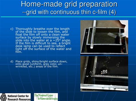 Ppt Electron Microscopy Em Grid And Carbon Film Preparation For