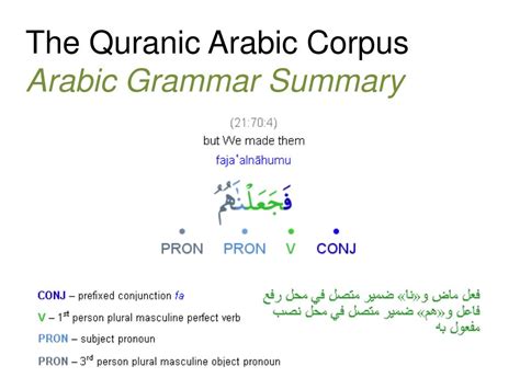 Note sax parser is faster and uses less memory than dom parser. PPT - Corpus Linguistics for Understanding the Quran ...