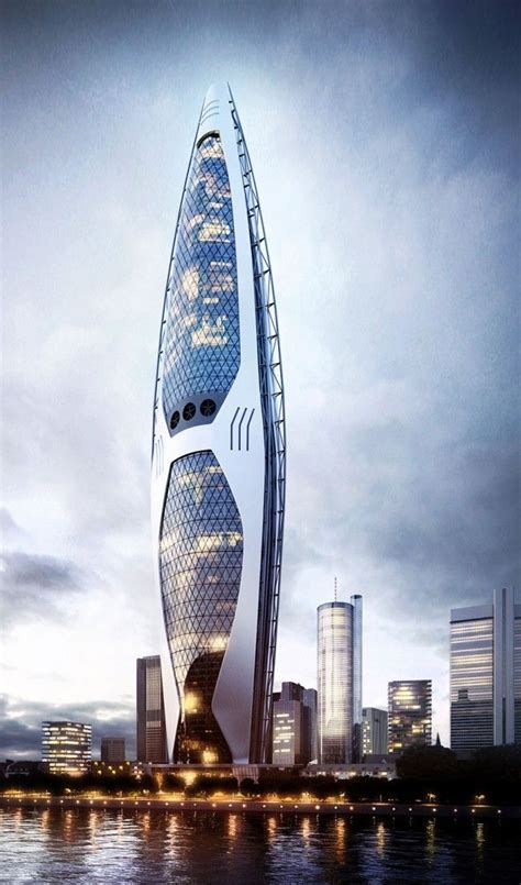 Vwartclub Sustainable Skyscraper Futuristic Architecture Modern