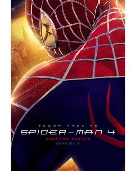 Spider Man 4 Poster Design On Behance