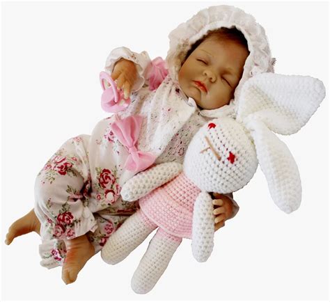 Pp Cotton Body Doll 55cm Silicone Reborn Doll 22 Inch Realistic Newborn