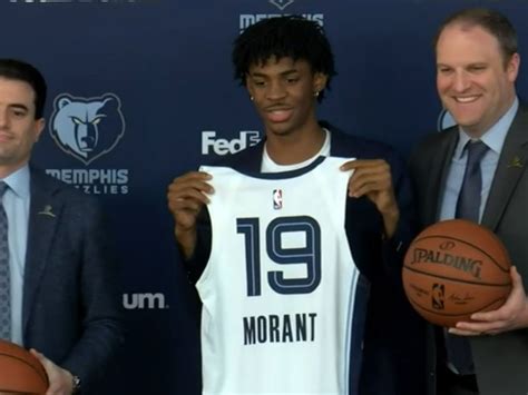 Fan Shop Ja Morant Memphis Grizzlies 2019 NBA Draft Photo Size: 20 x 24 Sports & Outdoors goivee.com
