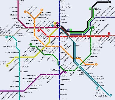 Cptm Mapa Do Metro Sp Digitei