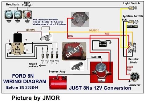 Ford 8n 6 To 12 Volt Conversion Wiring Diagram