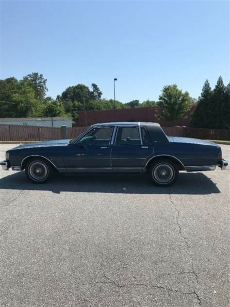 1988 Chevrolet Caprice Brougham Ls For Sale