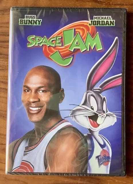 Space Jam Dvd 1996 Widescreen New And Sealed Looney Tunes Michael