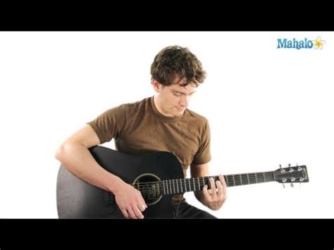 You may want to hold the guitar while hunched over. How to play a C Minor (Cm) Chord on Guitar - YouTube