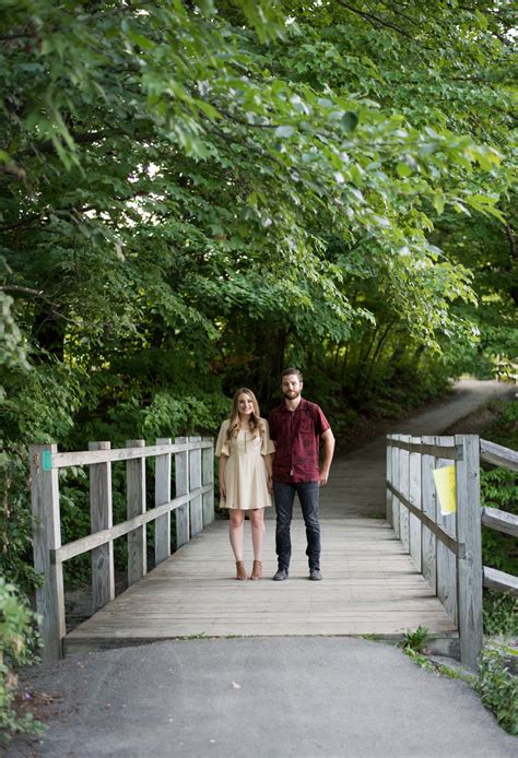 Bryan And Remi Thatcher Park Albany Ny Engagement Photographer