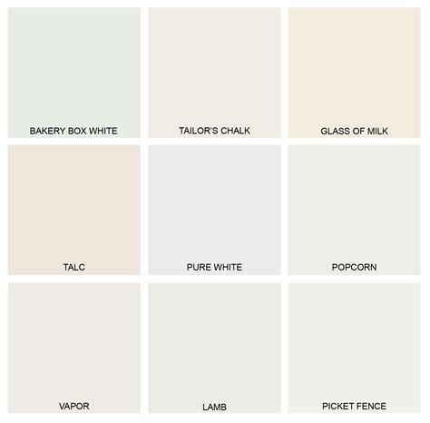 Shades Of White Pt Wall Colors Popular Paint Colors White Shades