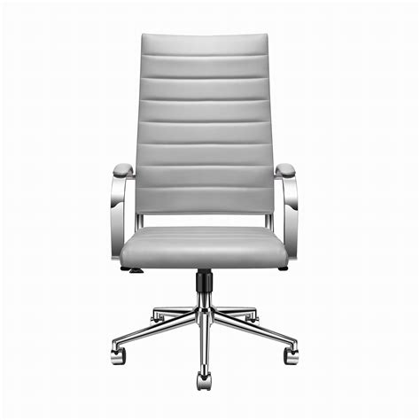 The material used in the. LUXMOD High Back Office Chair with Arms, Grey Office Chair ...