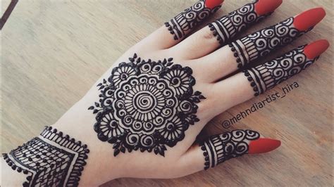 Simple mehndi designs for eid. Authentic Tiki Mehndi Design - Tiki Eid Mehndi Designs ...