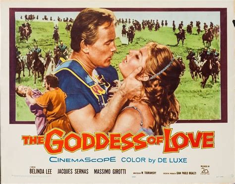 The Goddess Of Love Movie Poster X Half Sheet Belinda Lee Jacques Sernas For Sale Online