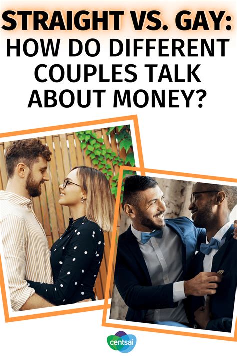 How Straight Vs Gay Couples Talk About Money I Centsai