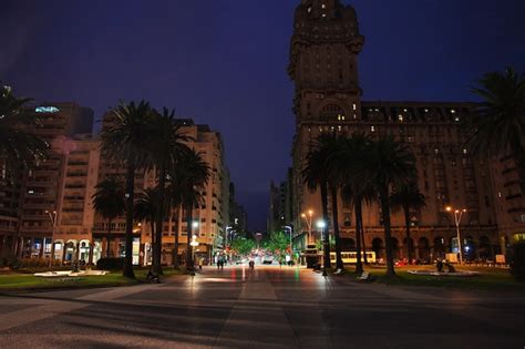 Premium Photo The Street Montevideo Uruguay
