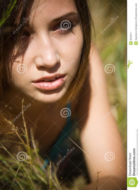 beautiful caucasian girl stock image image of seductive 6979271