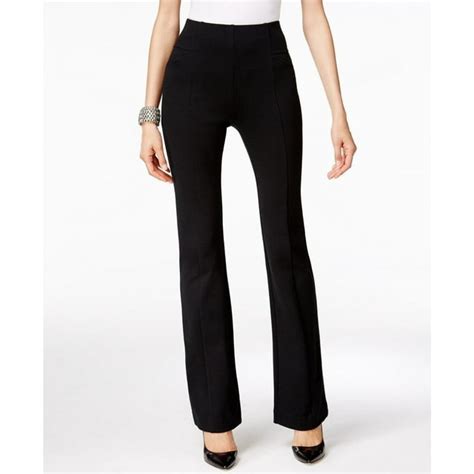 Inc Womens Petites High Waist Comfort Waist Bootcut Pants Petities