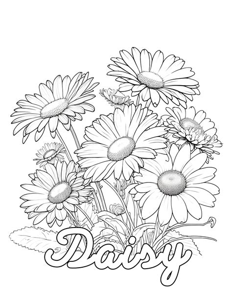 53 Stunning Flower Coloring Pages For Kids And Adults