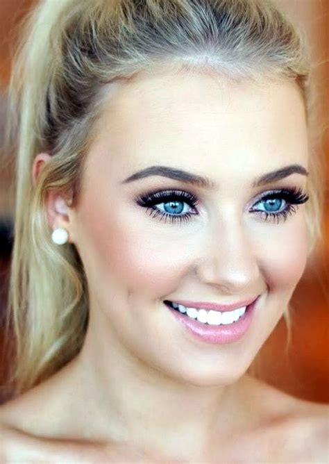 Hooded Eye Makeup Tips And Tutorial Wedding Makeup For Blue Eyes Amazing Wedding Makeup