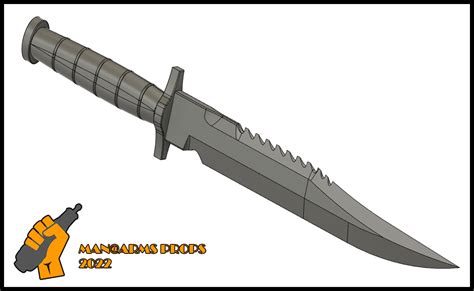 3d File Fallout New Vegas Combat Knife・3d Printer Model To Download・cults