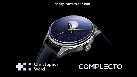 Complecto X Christopher Ward Complecto