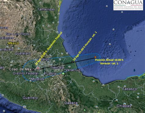 Temporada 2021 de ciclones tropicales: Alerta roja en Veracruz por "Franklin"; ya es huracán y se ...