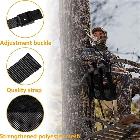 Universal Tree Stand Seat Replacement 16 X12” Adjustable Climbing Stand