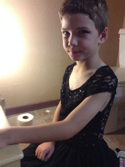 Genderforkr — Meet My Little Brother Jamie Hes 8 Years Old And