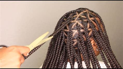 They as well put little tension on your scalp and seldom cause product buildup. Jumbo knotless Braids - Her First Time Getting Braids EVER ...