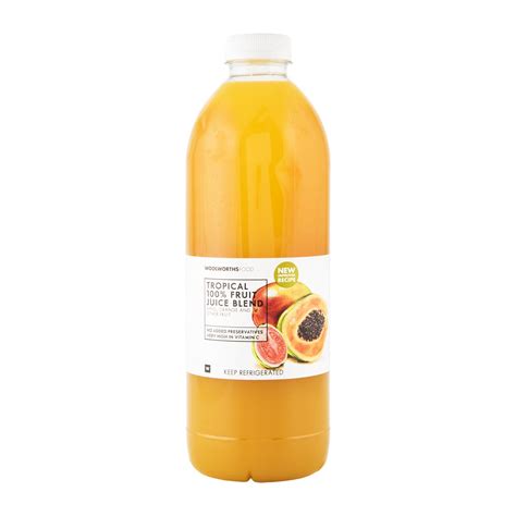 100 Tropical Fruit Juice Blend 15 L Za