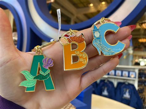 Photos New Alphabet Character Keychains Debut At Walt Disney World Wdw News Today