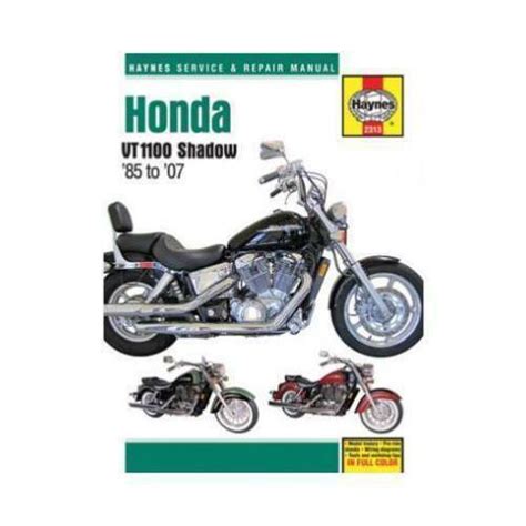 Haynes Motorcycle Repair Manual For Honda Vt 1100 Shadow 1985 1998 Ebay