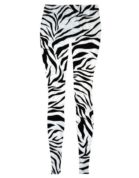 black and white zebra printed leggings stretch by sunnubunnu zebra print leggings white zebra