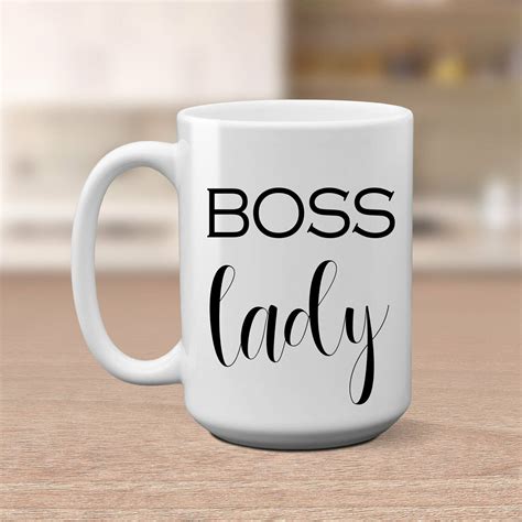 Boss Lady Mug Boss Lady Coffee Mug T For Her Girl Boss Etsy