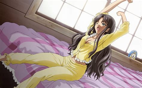 Hd Wallpaper Fatestay Night Tohsaka Rin Fate Series 2560x1600 Anime Fate Stay Night Hd Art