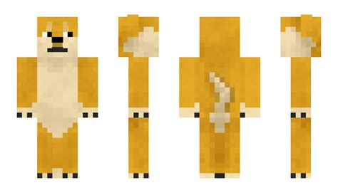 Doge Minecraft Skin 64x32 Steve